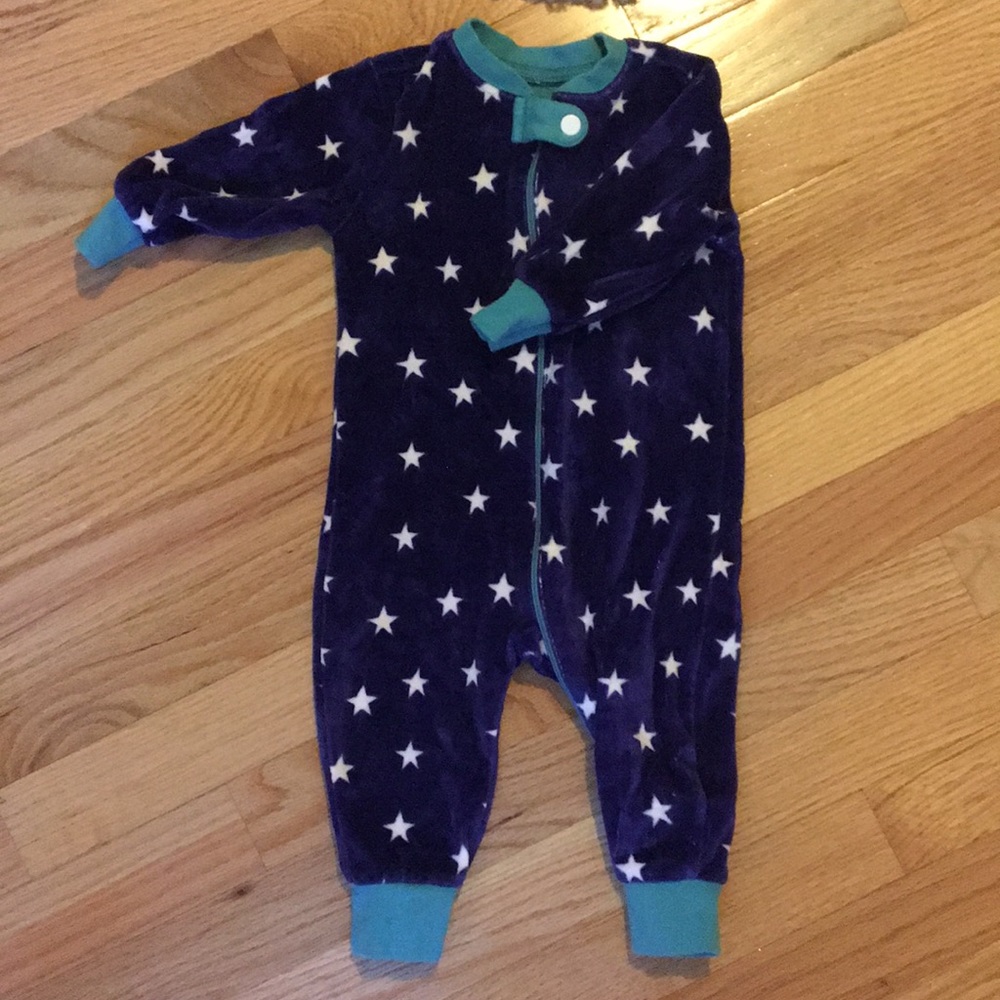 Hatley baby girl zip up onesie